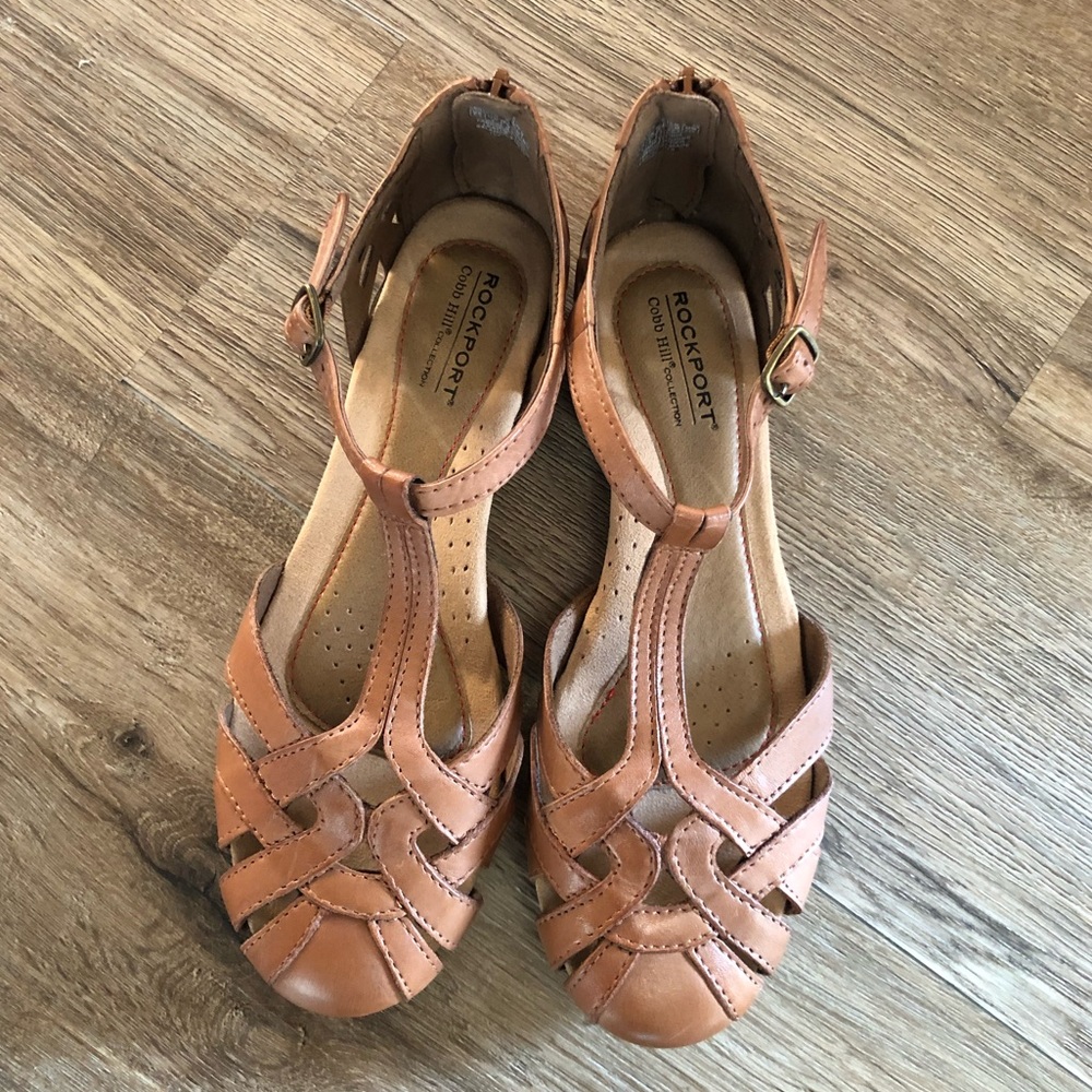 Rockport Cobb Hill Ireland sandals size 6.5 wide